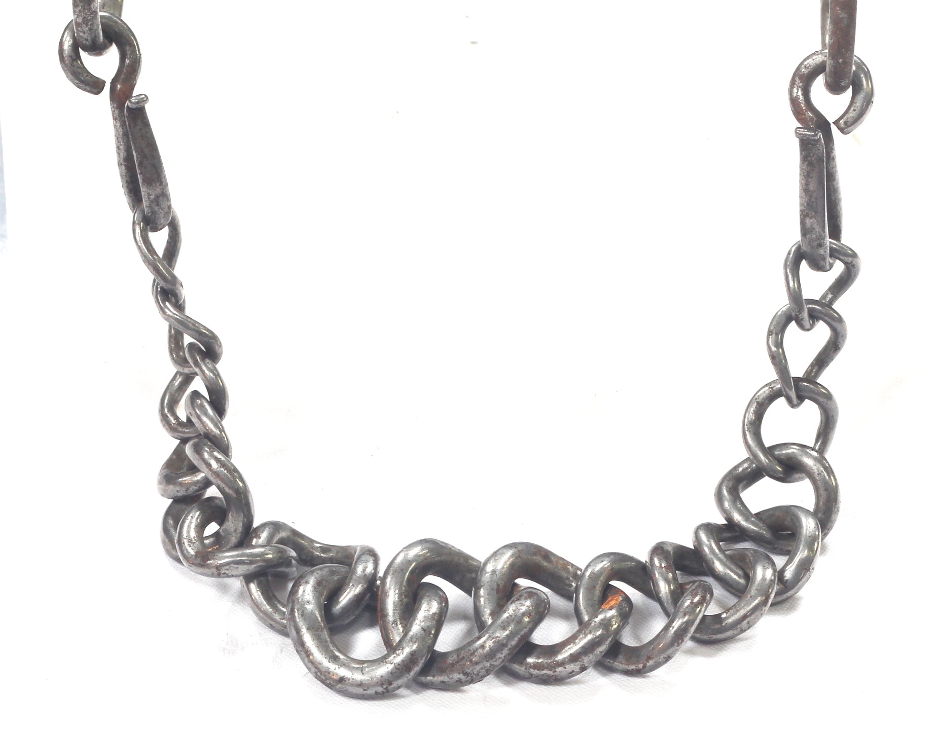 A 19th Century Curb Bit with Graduated Curb Chain