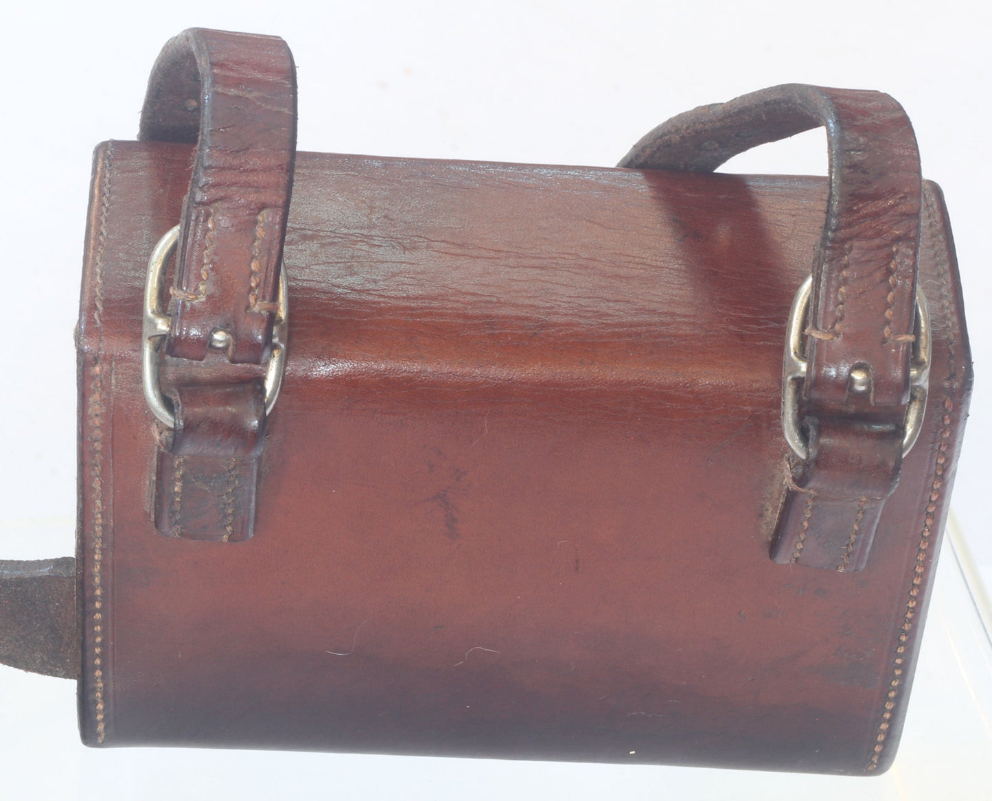 Vintage Swaine & Adeney Sandwich Tin in Leather Case