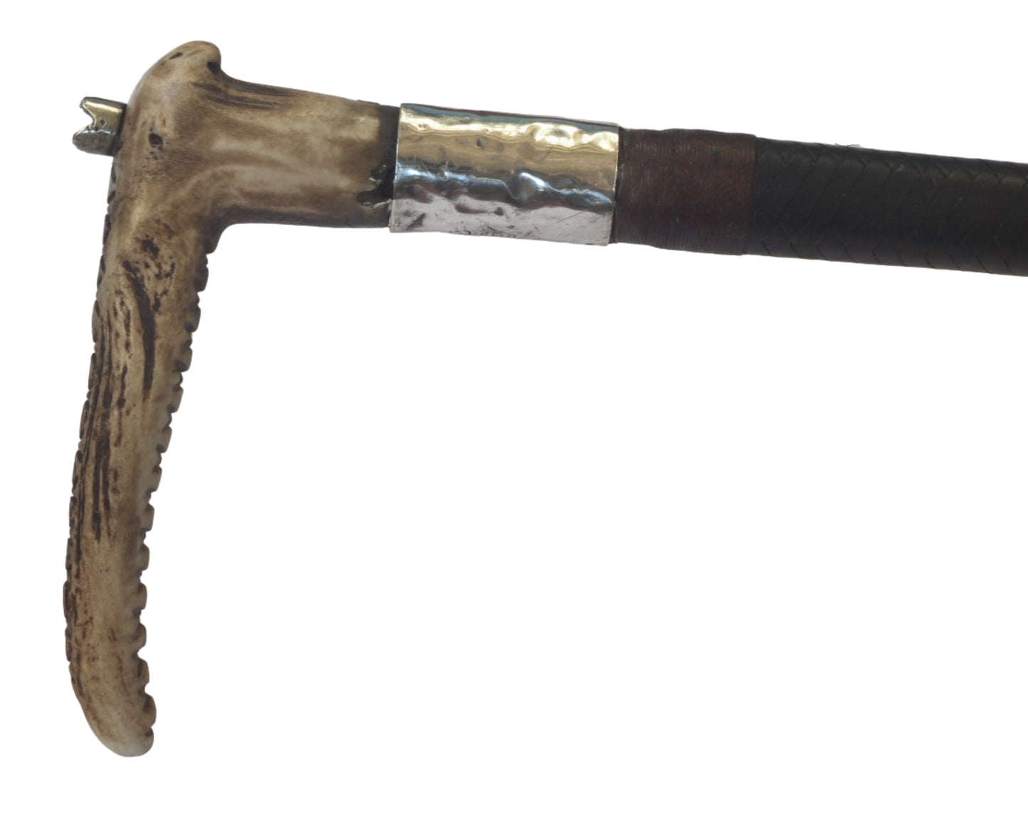 1924 Gents Leather Hunting Whip
