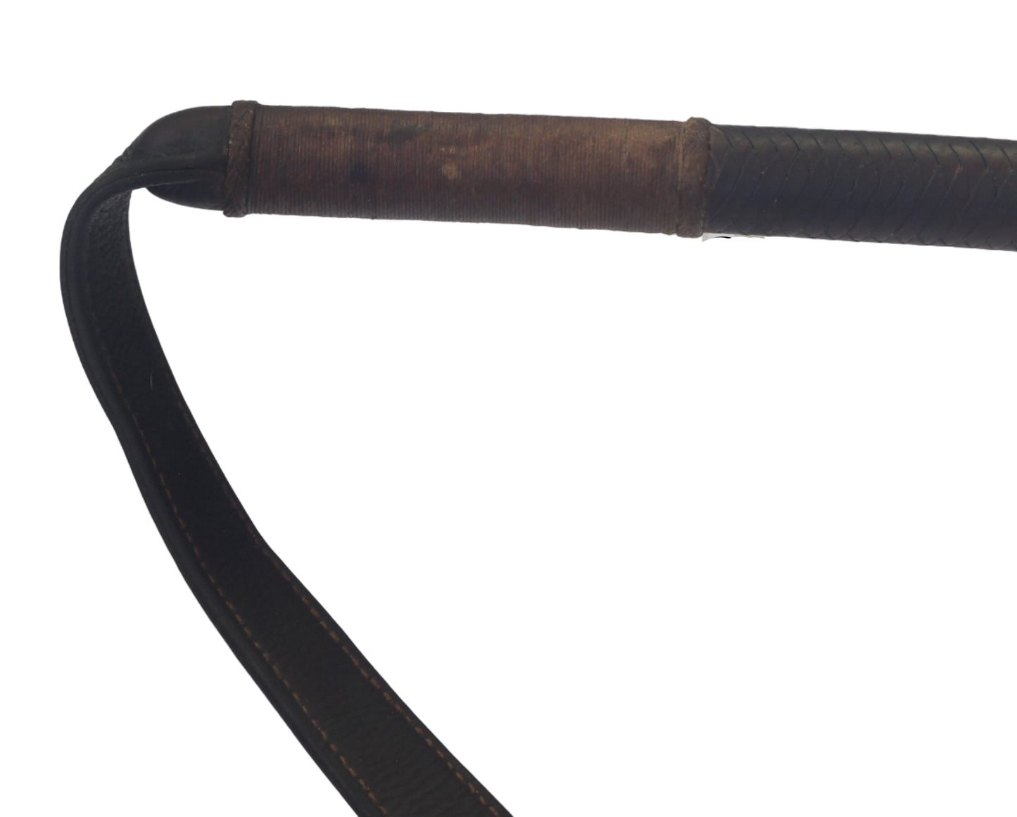 1924 Gents Leather Hunting Whip