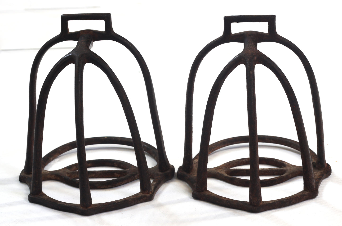 Pair of French Cage Stirrups
