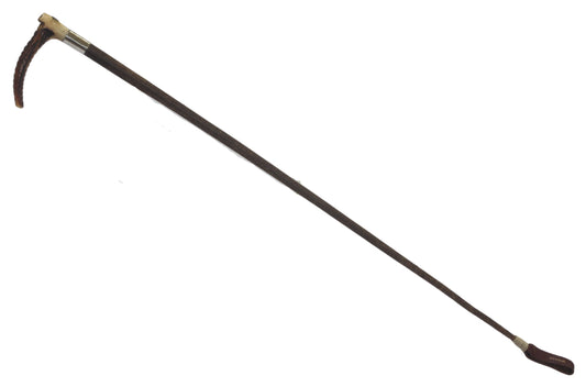 Antique 1904 Zair Sidesaddle Hunting or Cutting Whip - w1724