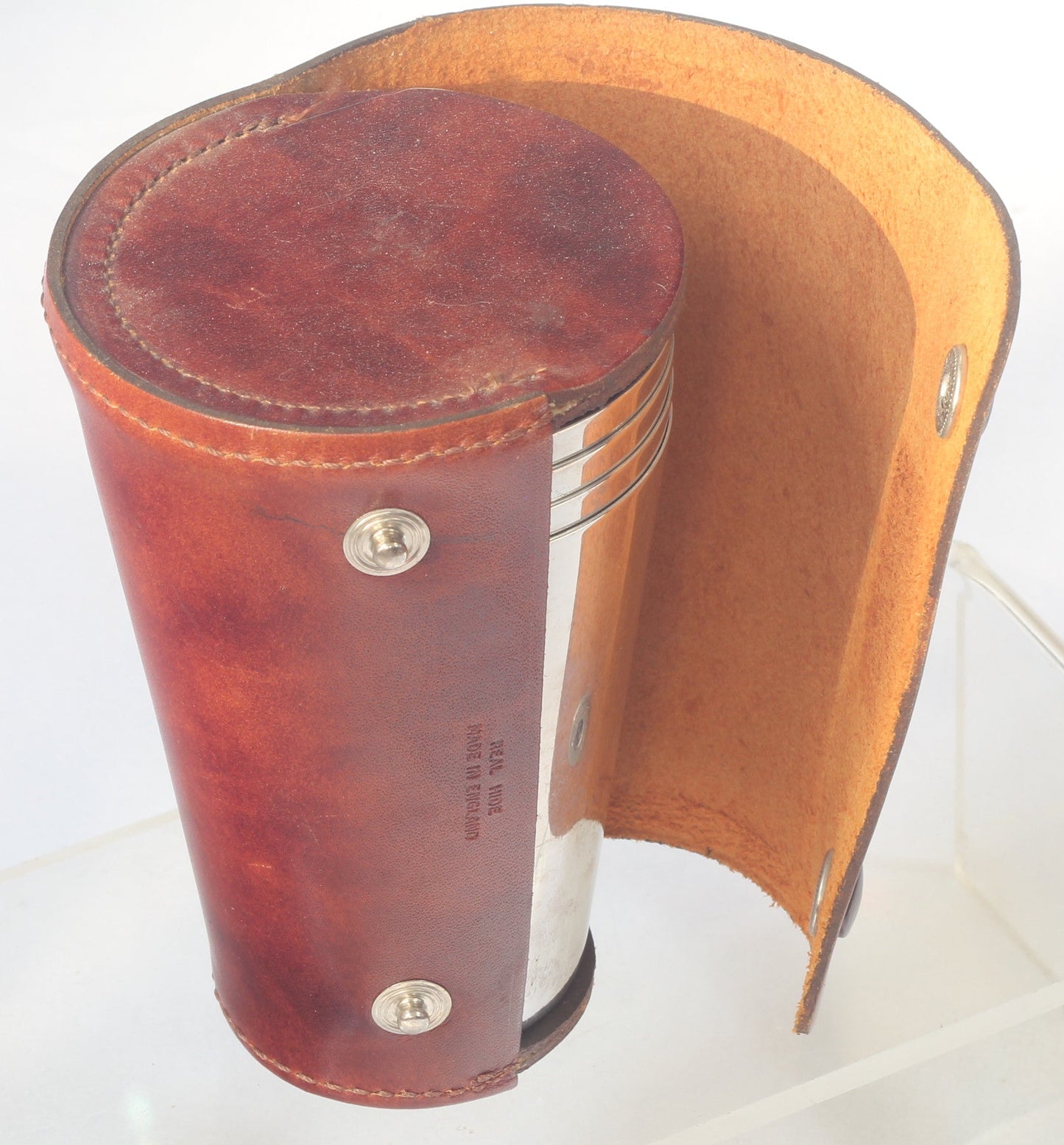 Four Cups in Leather Case for Country Sports