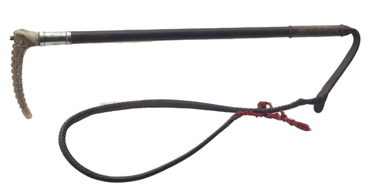 1929 Swaine & Adeney Ladies Leather Hunting Whip