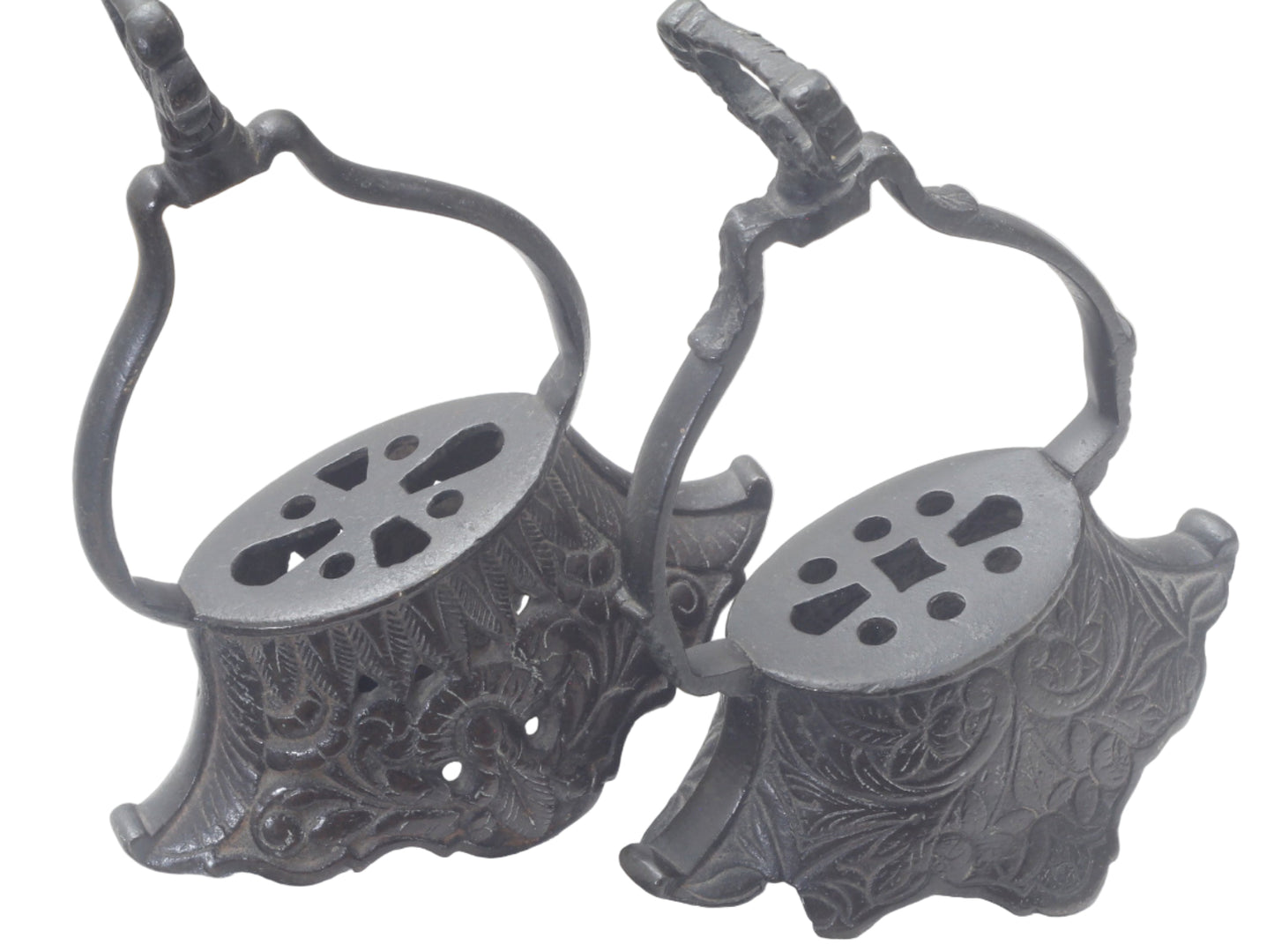 Antique Brazilian Bell Stirrups,  Estribos de Campana