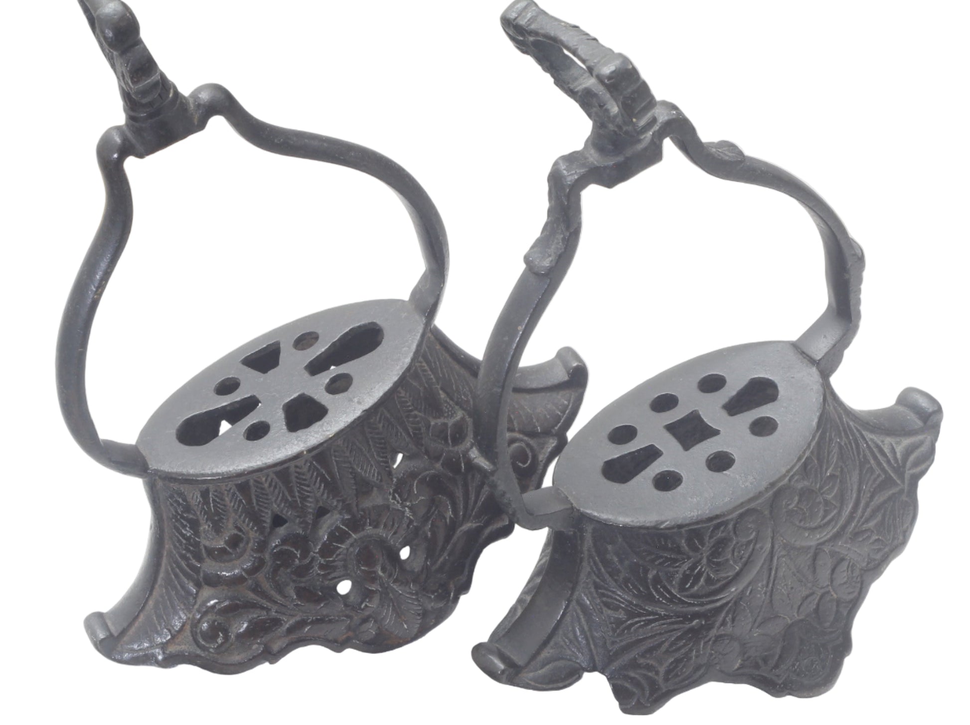 Antique Brazilian Bell Stirrups,  Estribos de Campana