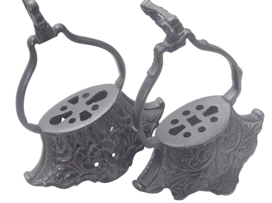 Antique Brazilian Bell Stirrups,  Estribos de Campana