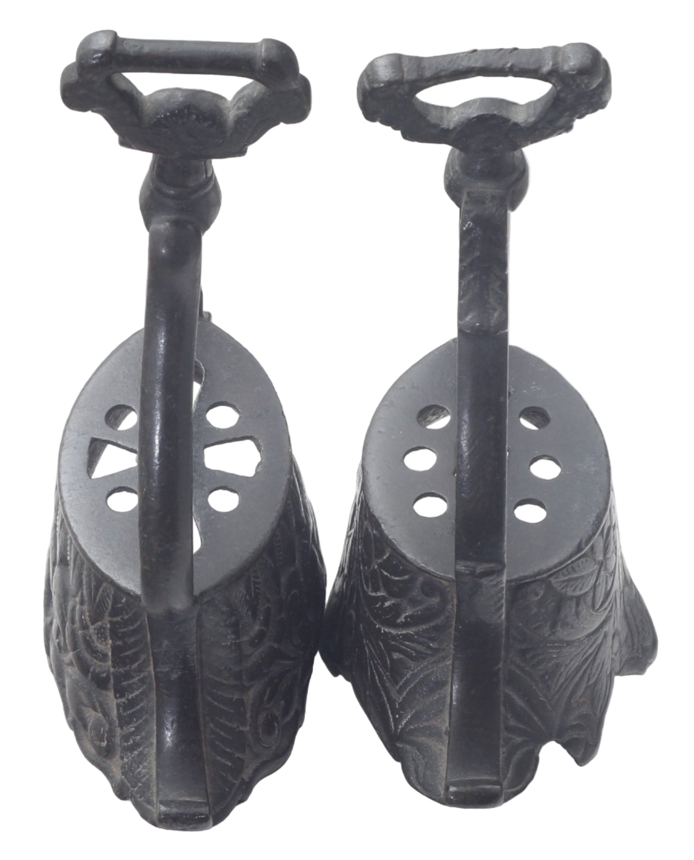 Antique Brazilian Bell Stirrups,  Estribos de Campana