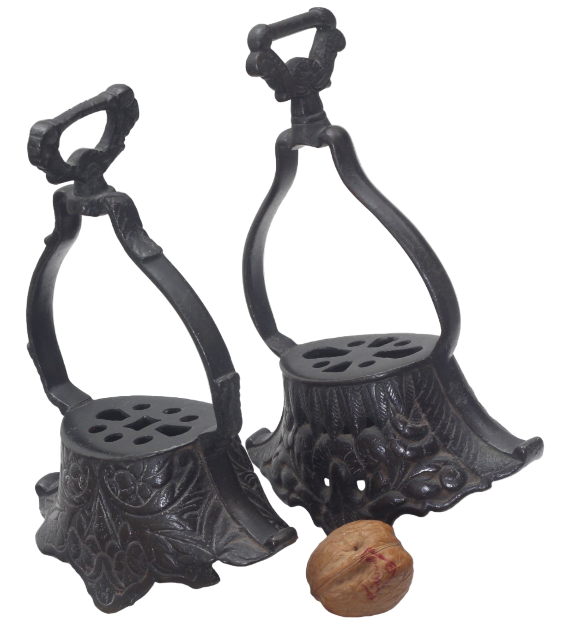 Antique Brazilian Bell Stirrups,  Estribos de Campana