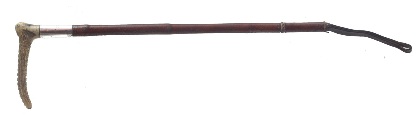 1919 Ladies Leather Hunting Whip or Crop by Brigg 