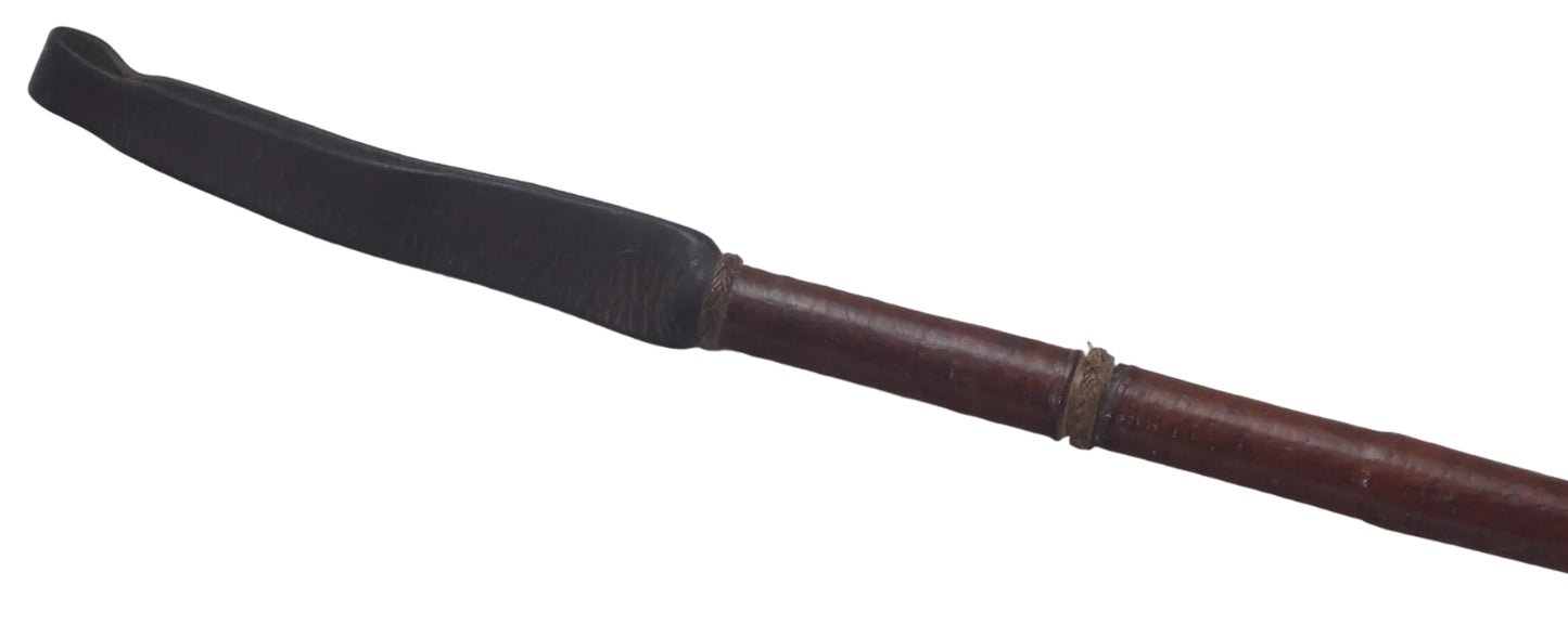 1919 Ladies Leather Hunting Whip or Crop by Brigg 