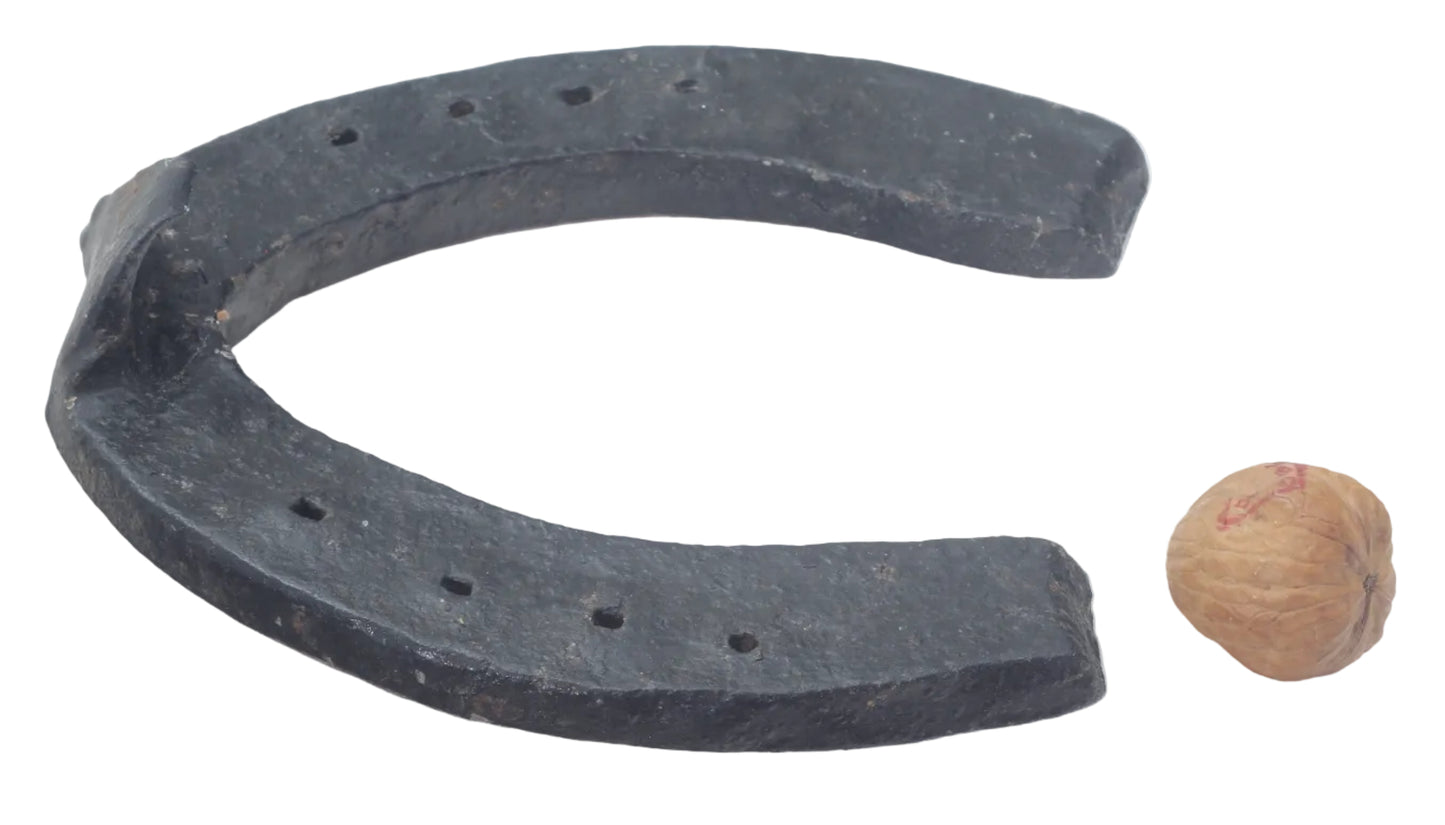 Antique Hand Forged Heavy Iron Horseshoe