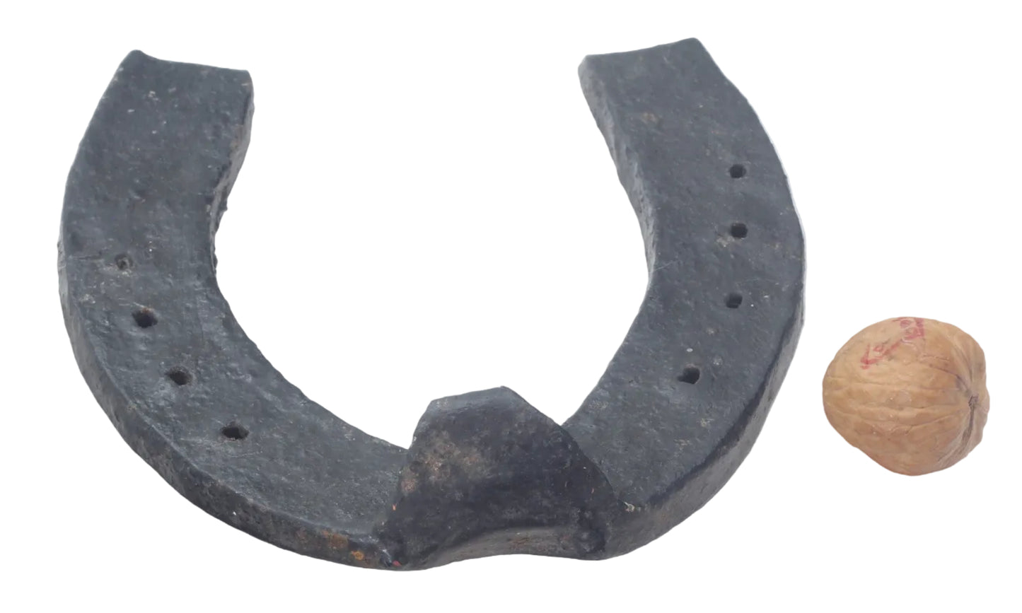Antique Hand Forged Heavy Iron Horseshoe