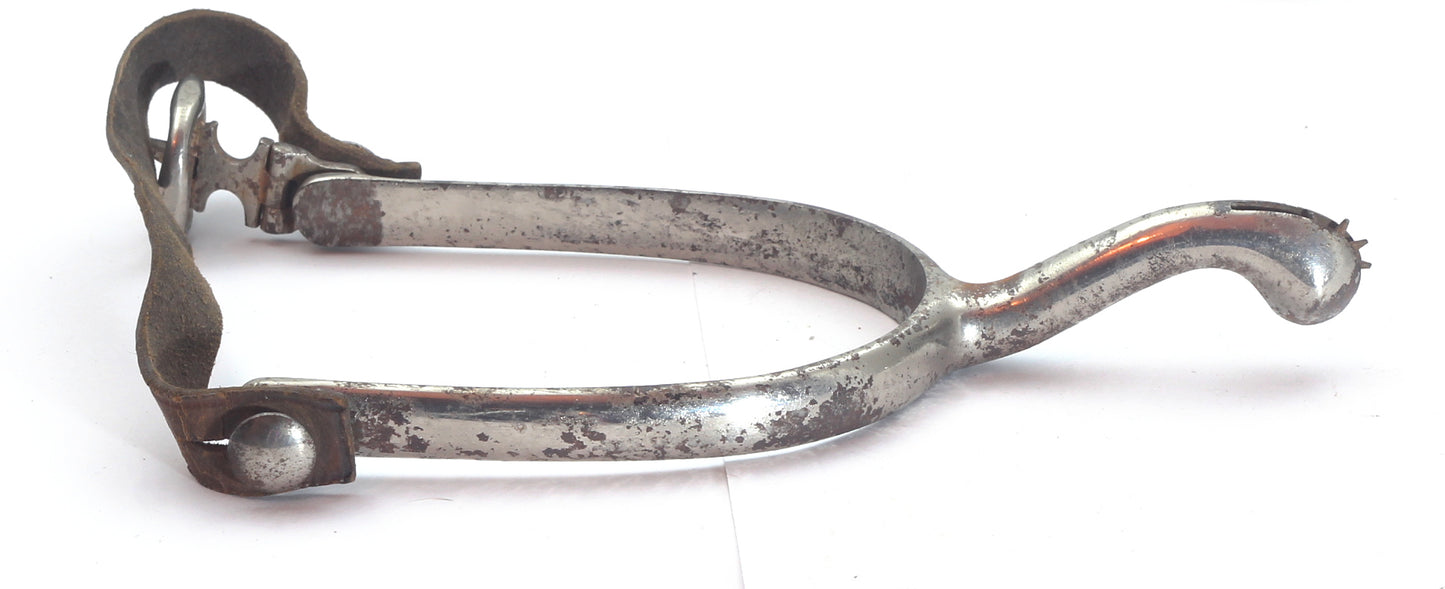 Pair of Heavy Swan Necked Spurs