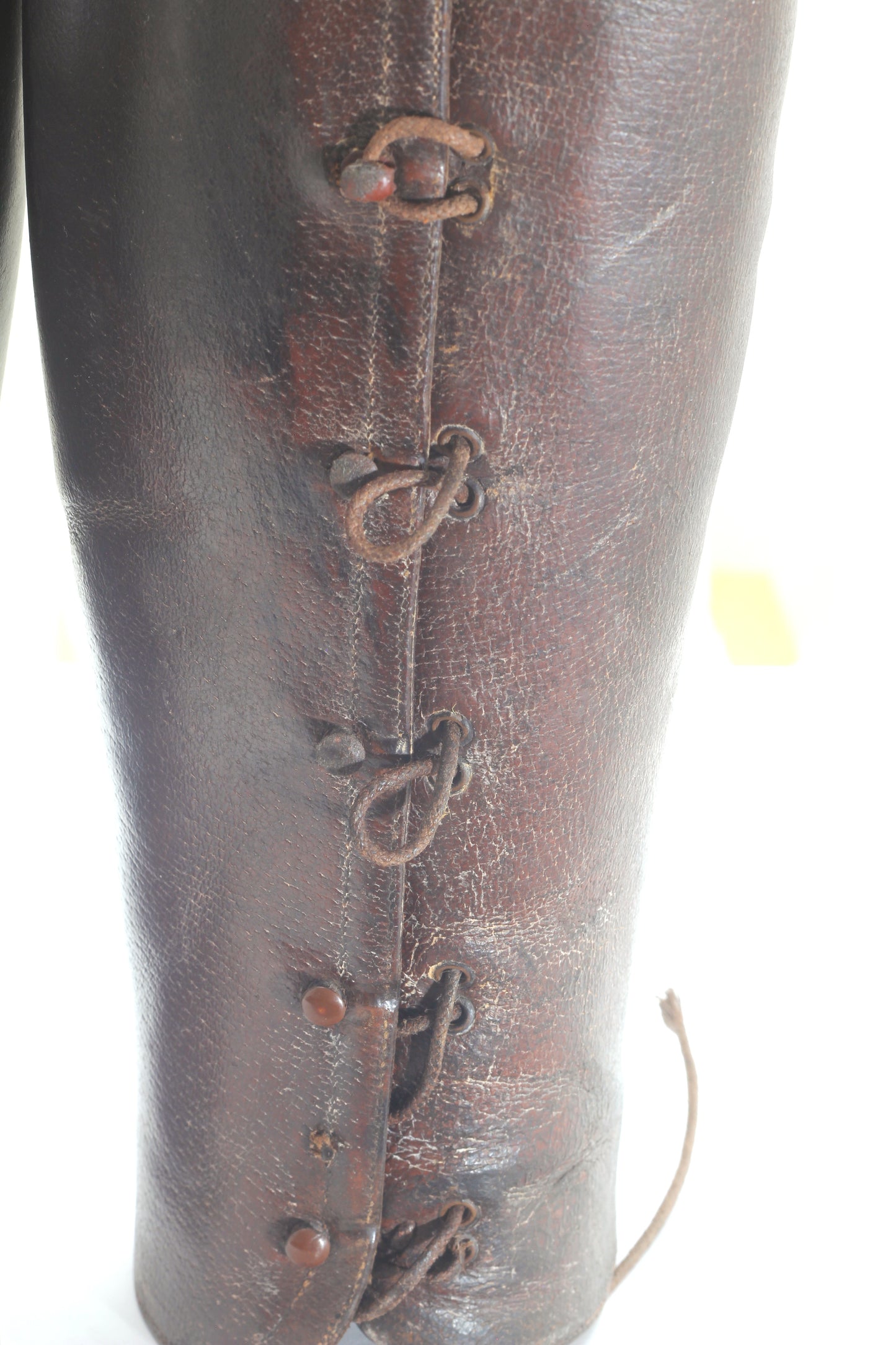 Vintage Leather Gaiters