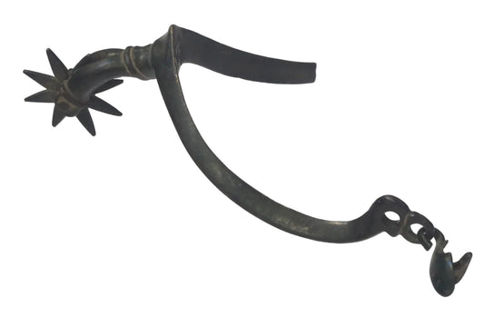 A Bronze 17th Century Rowel Spur