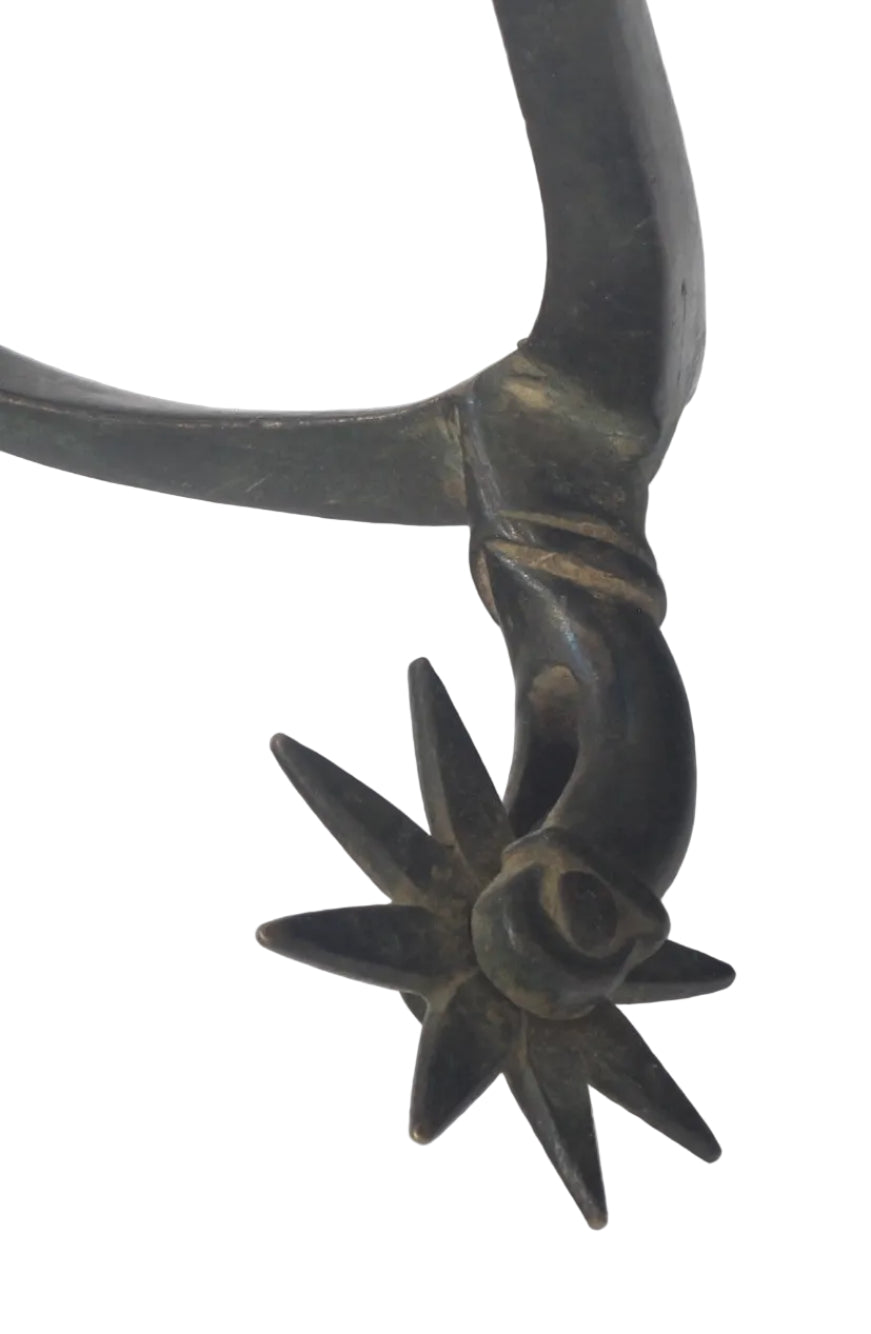 A Bronze 17th Century Rowel Spur