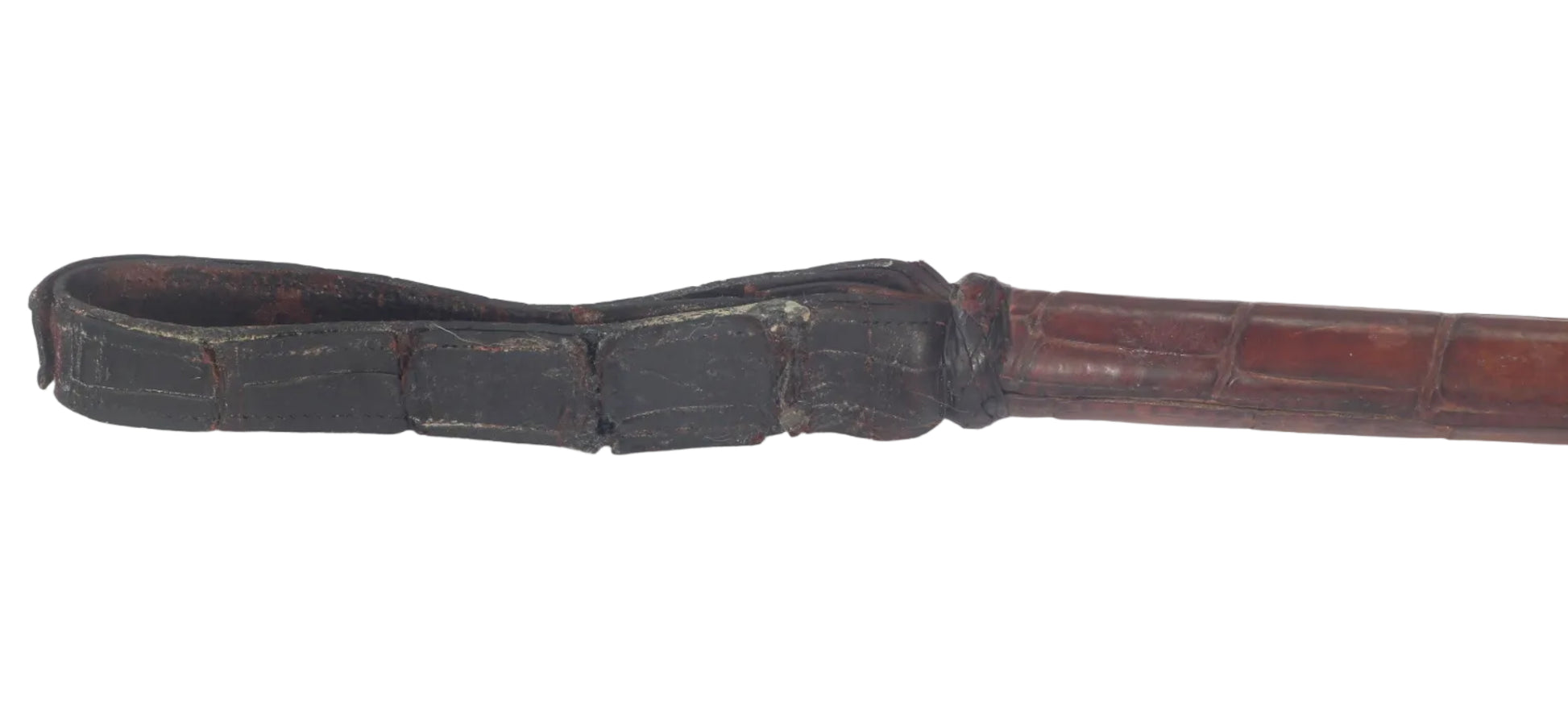 1932 Vintage Crocodile Hunting Whip