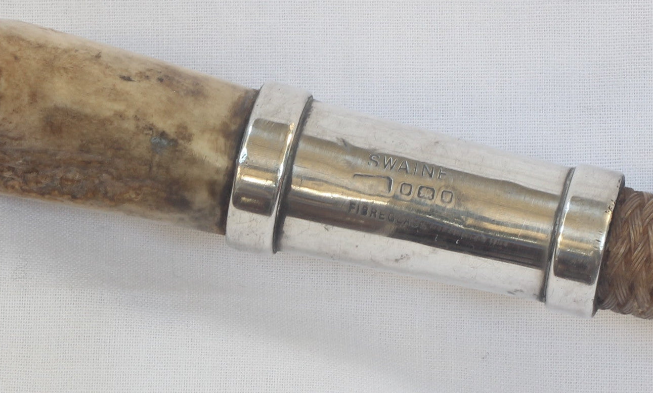 Vintage Ladies or Youth's Swaine & Adeney Hunting Whip or Crop
