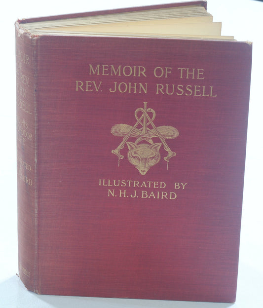Memoir of the Rev. John Russell and his Out-of-Door Life by E W L Davies, Illus N H J Baird, 1902 Limited Ed