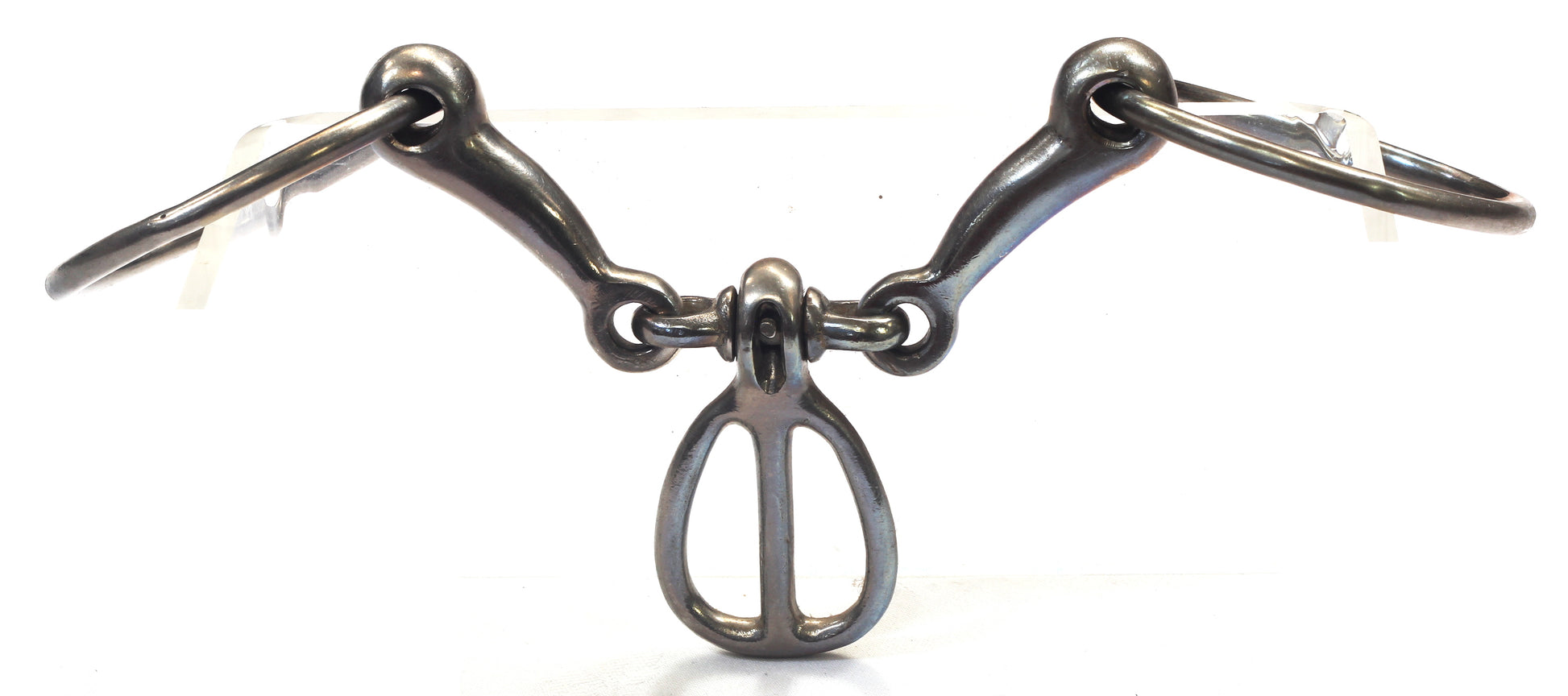 A Nagbutt Snaffle bit with Tongue Grid