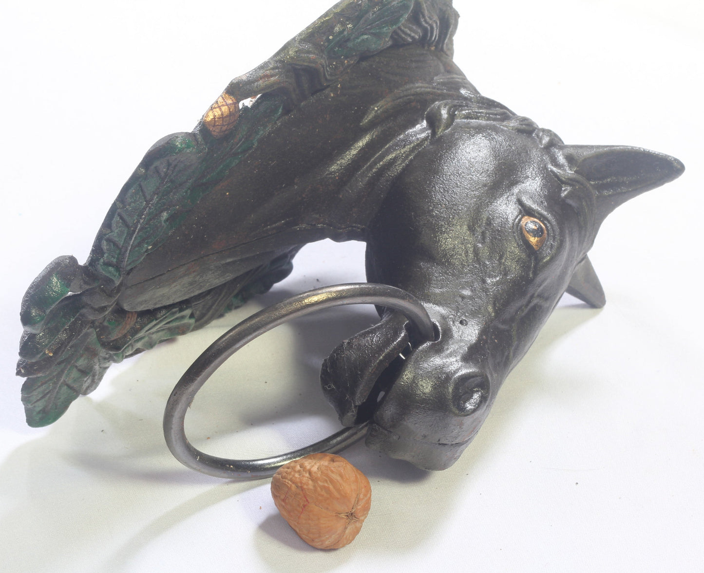Cast Iron Horse Head Towel Ring