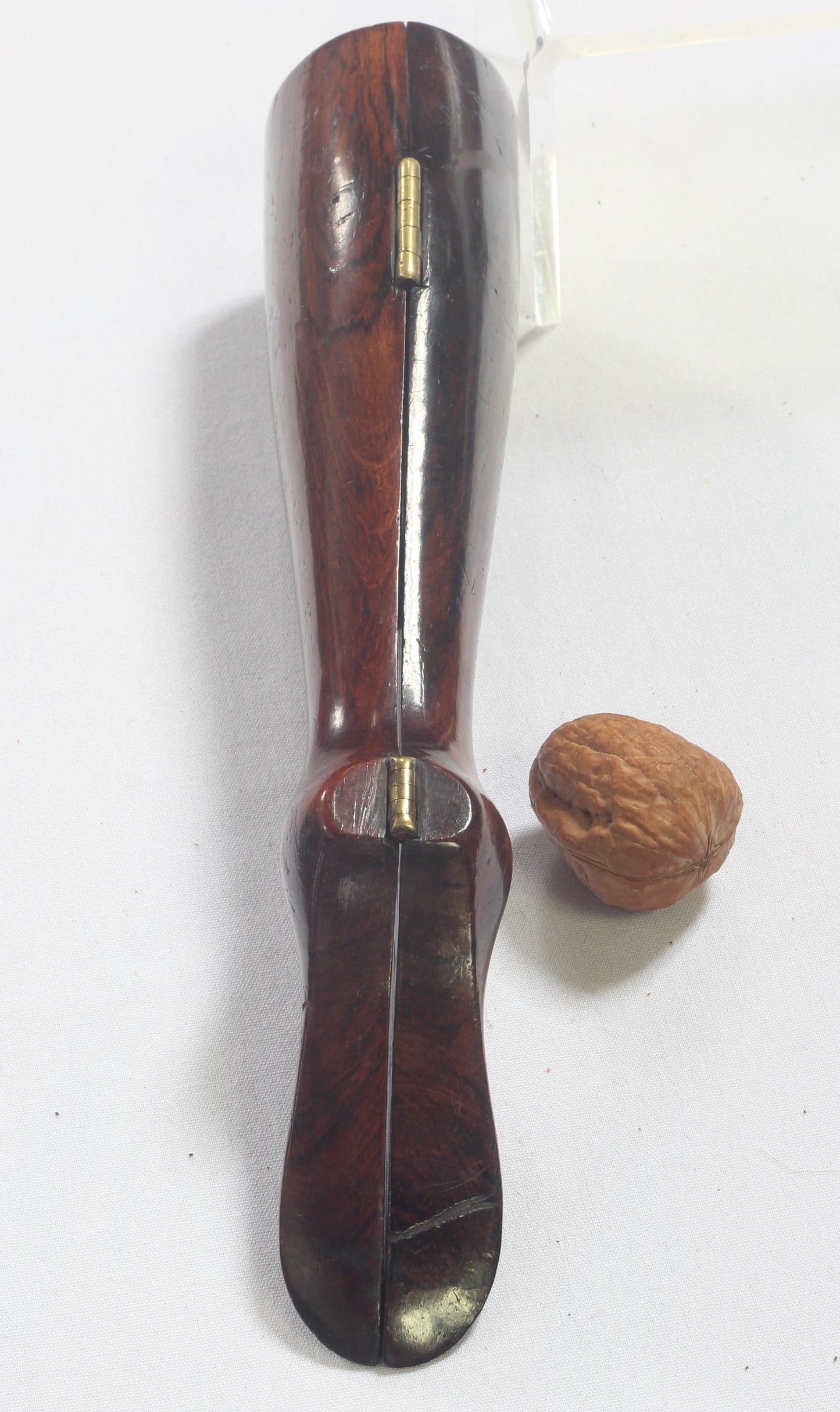 Antique Leg-Shaped  Folding Boot Jack with Boot Pulls