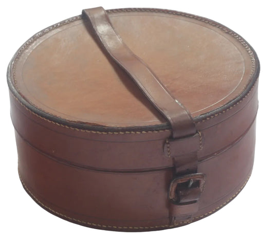 Vintage  Leather Collar Box