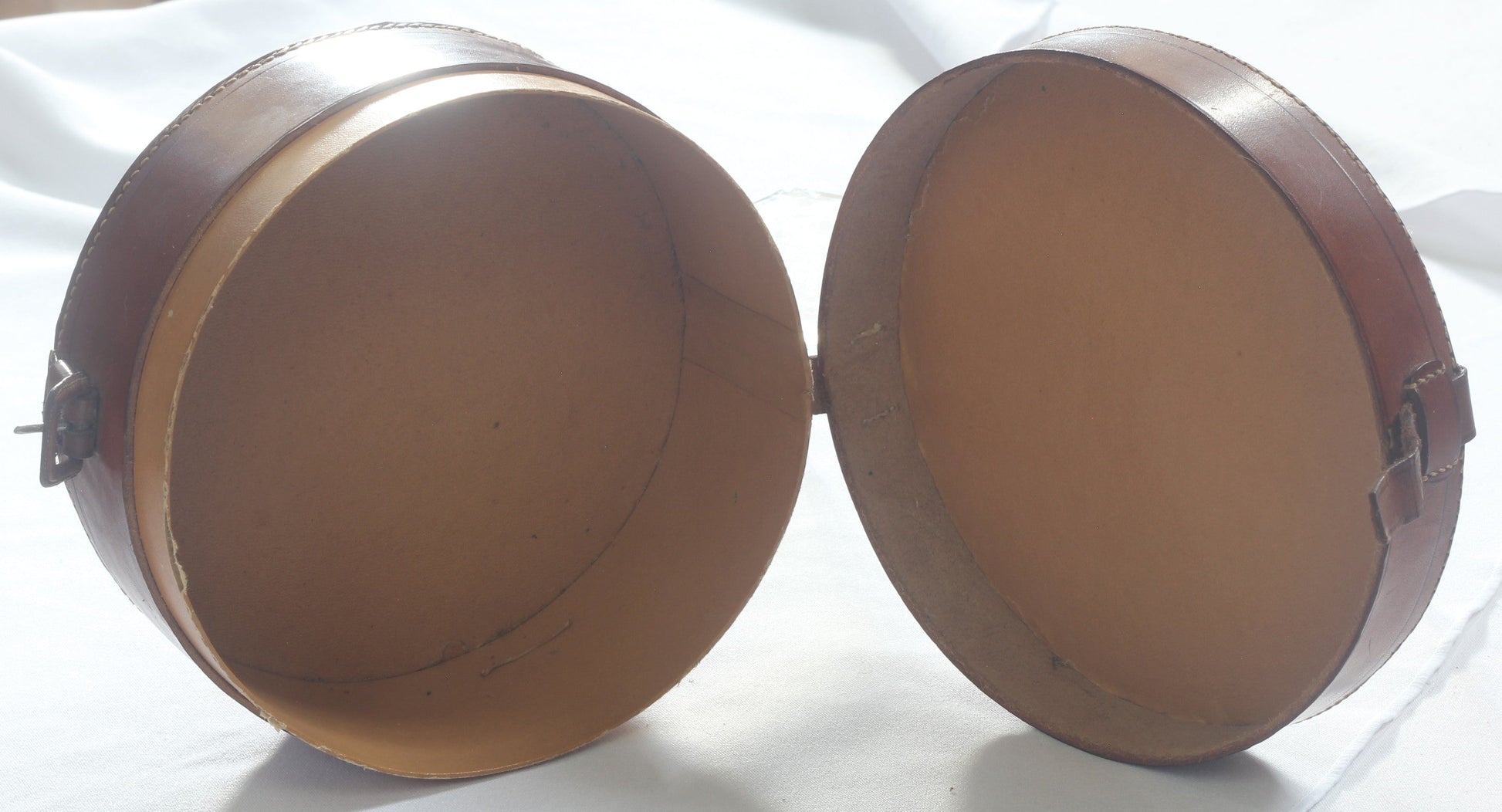 Vintage  Leather Collar Box