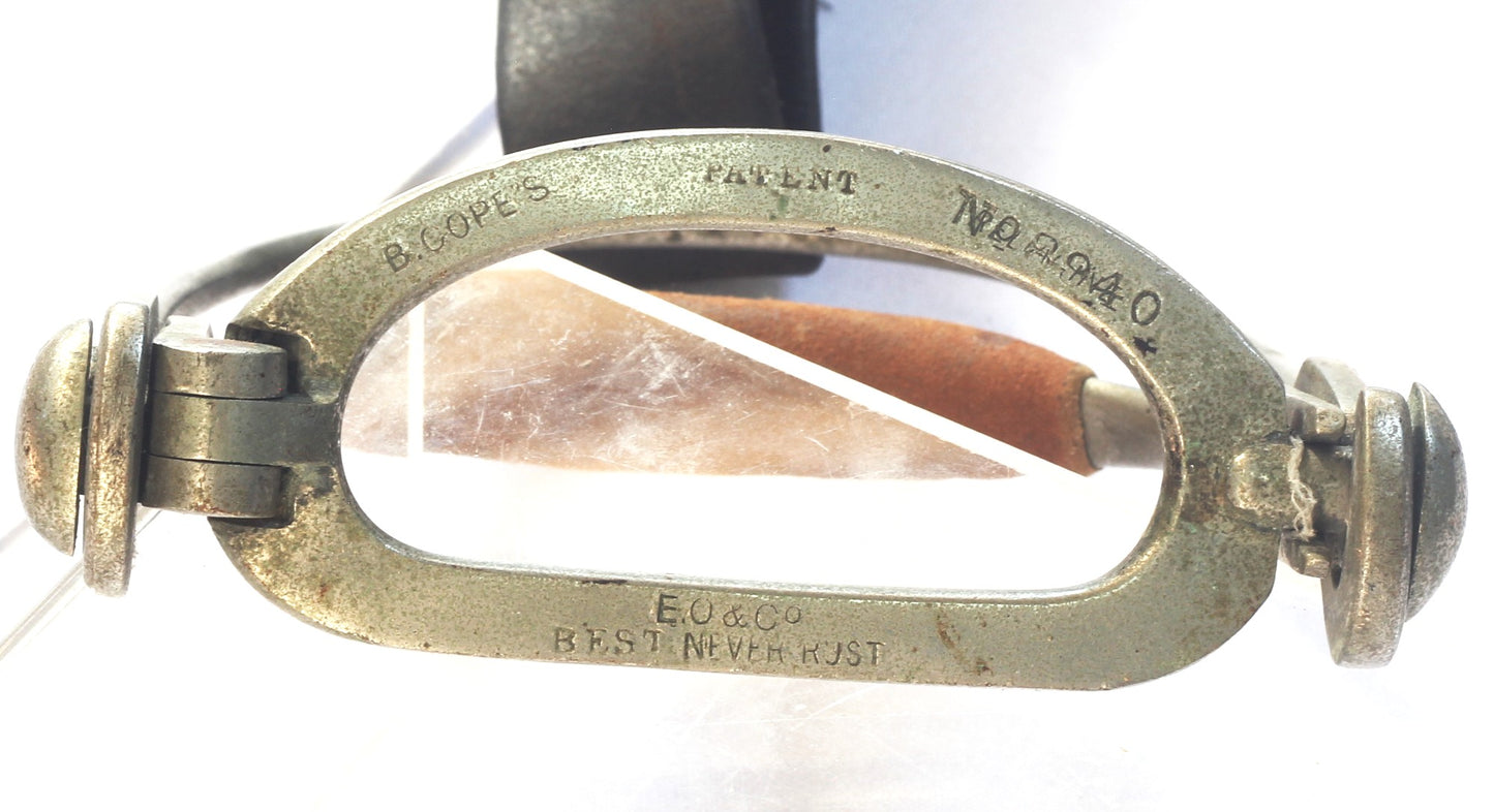 Cope's Sidesaddle Safety Stirrup Iron and Leather by Robson & Cooper