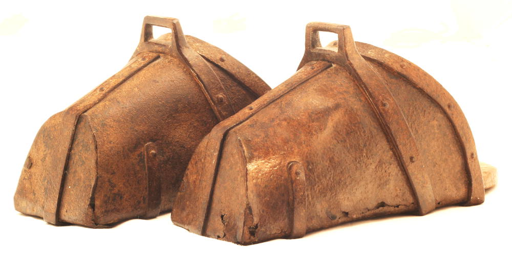 A Pair of 18th Century Spanish Stirrups