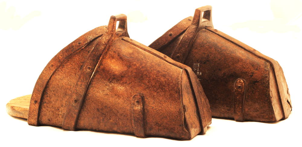 A Pair of 18th Century Spanish Stirrups