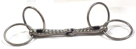 An Old Scorrier or Cornish Snaffle Bit