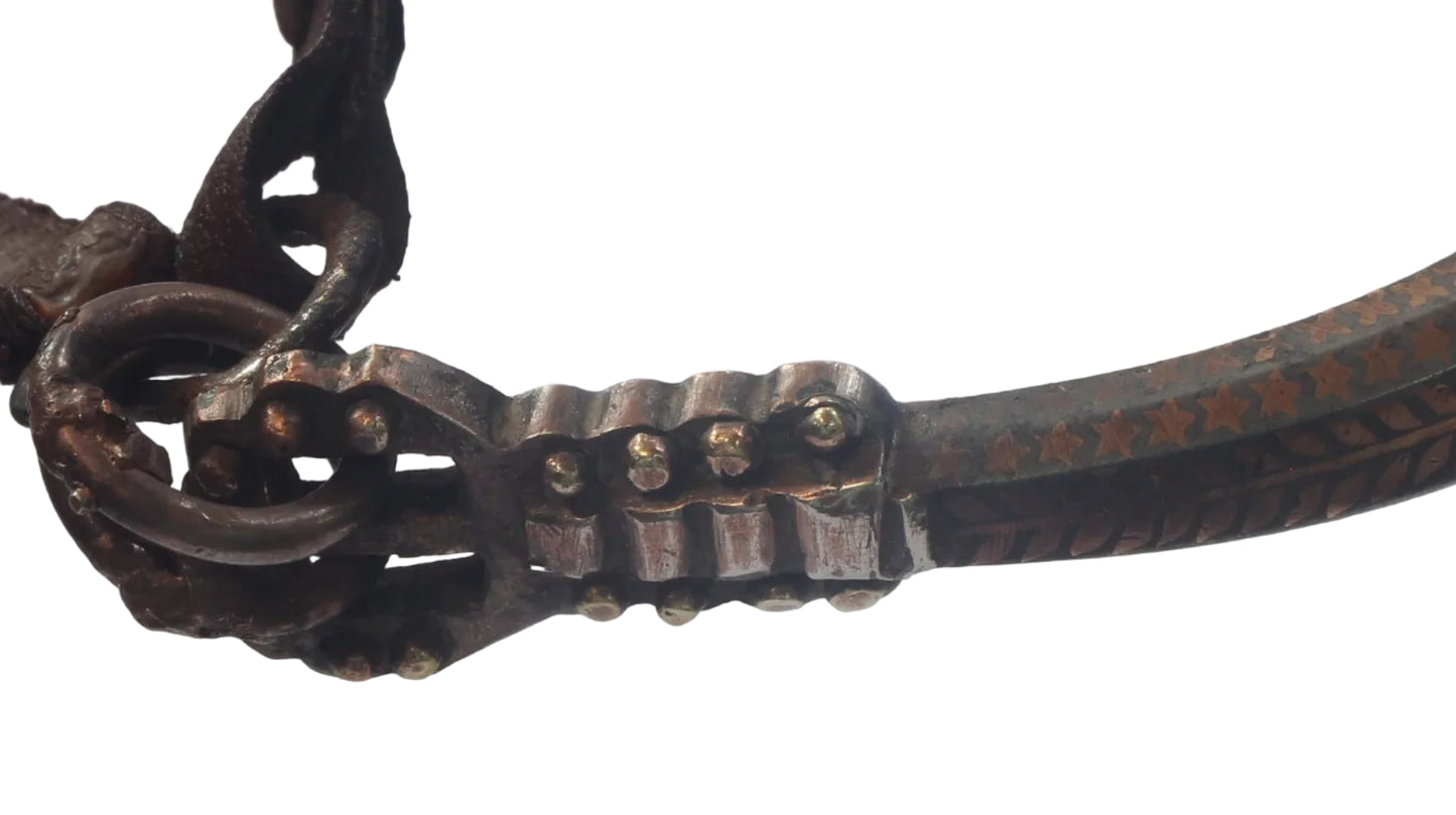 A Pair of Decorated Chilean Huaso Spurs