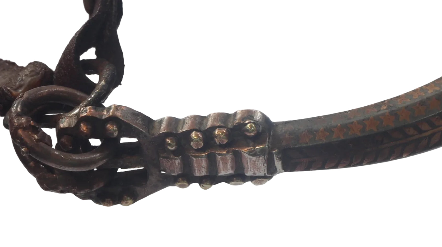 A Pair of Decorated Chilean Huaso Spurs