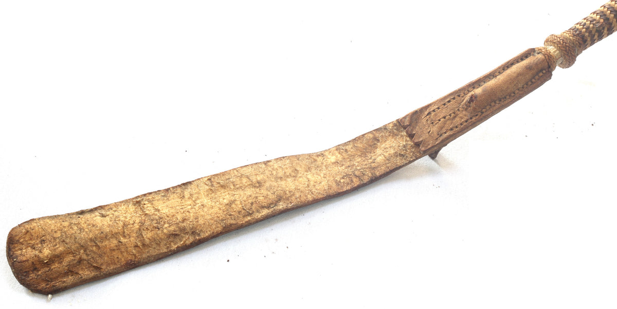 Braided Rawhide Rebenque or Gaucho Whip
