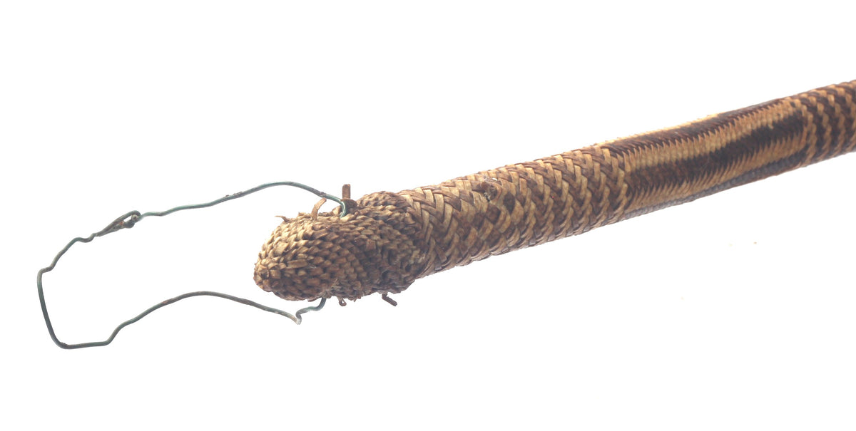 Braided Rawhide Rebenque or Gaucho Whip