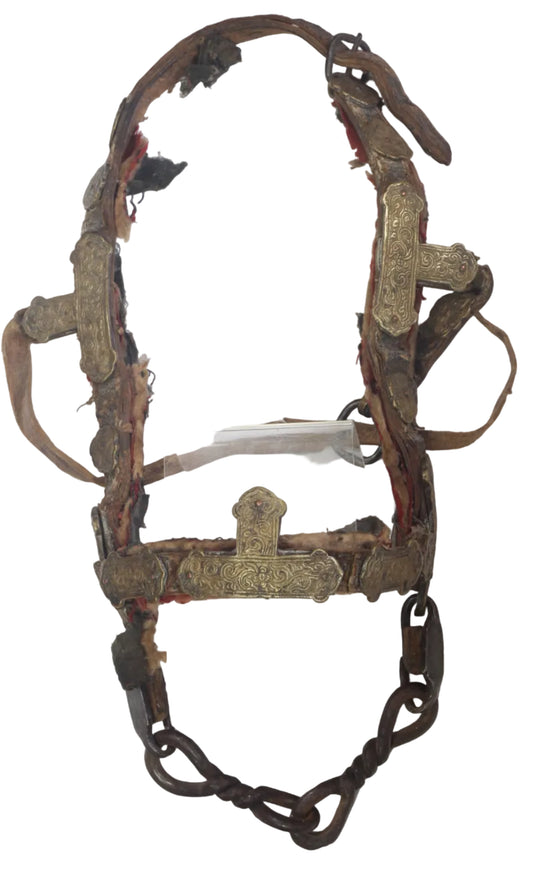 Antique Tibetan bridle