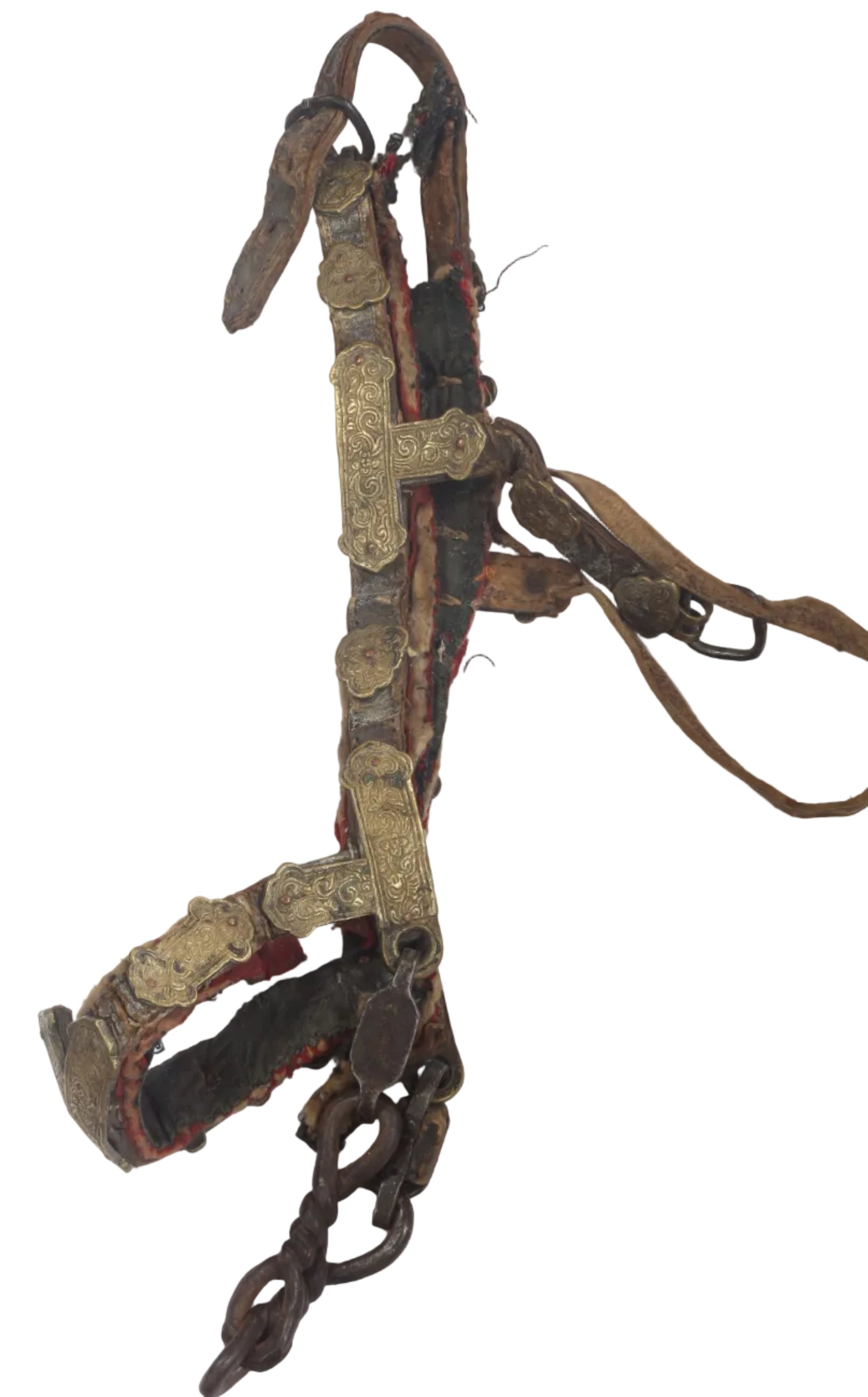 Antique Tibetan bridle