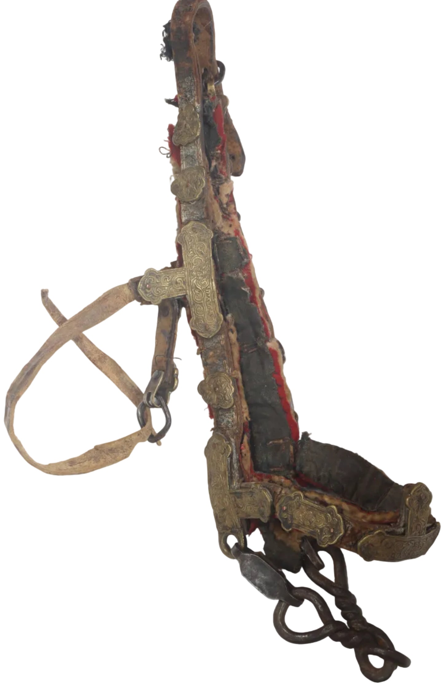 Antique Tibetan Bridle