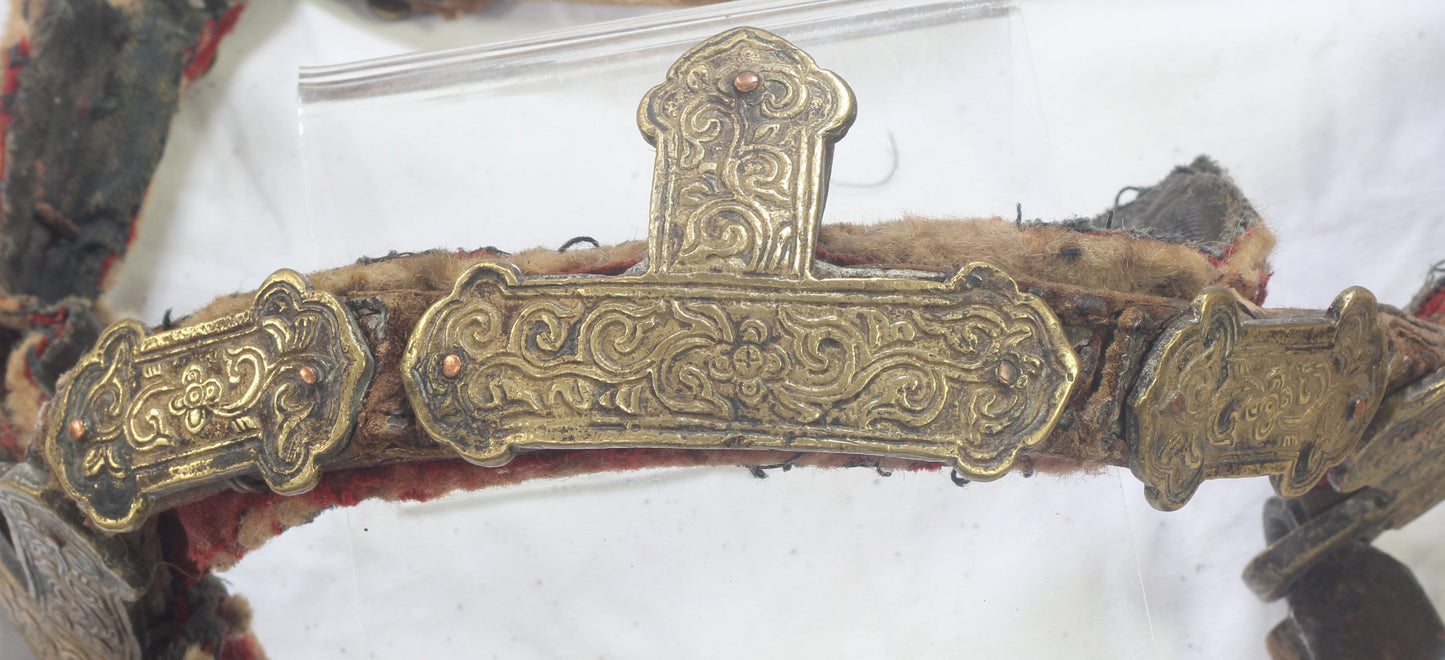 Antique Tibetan Bridle Deoration