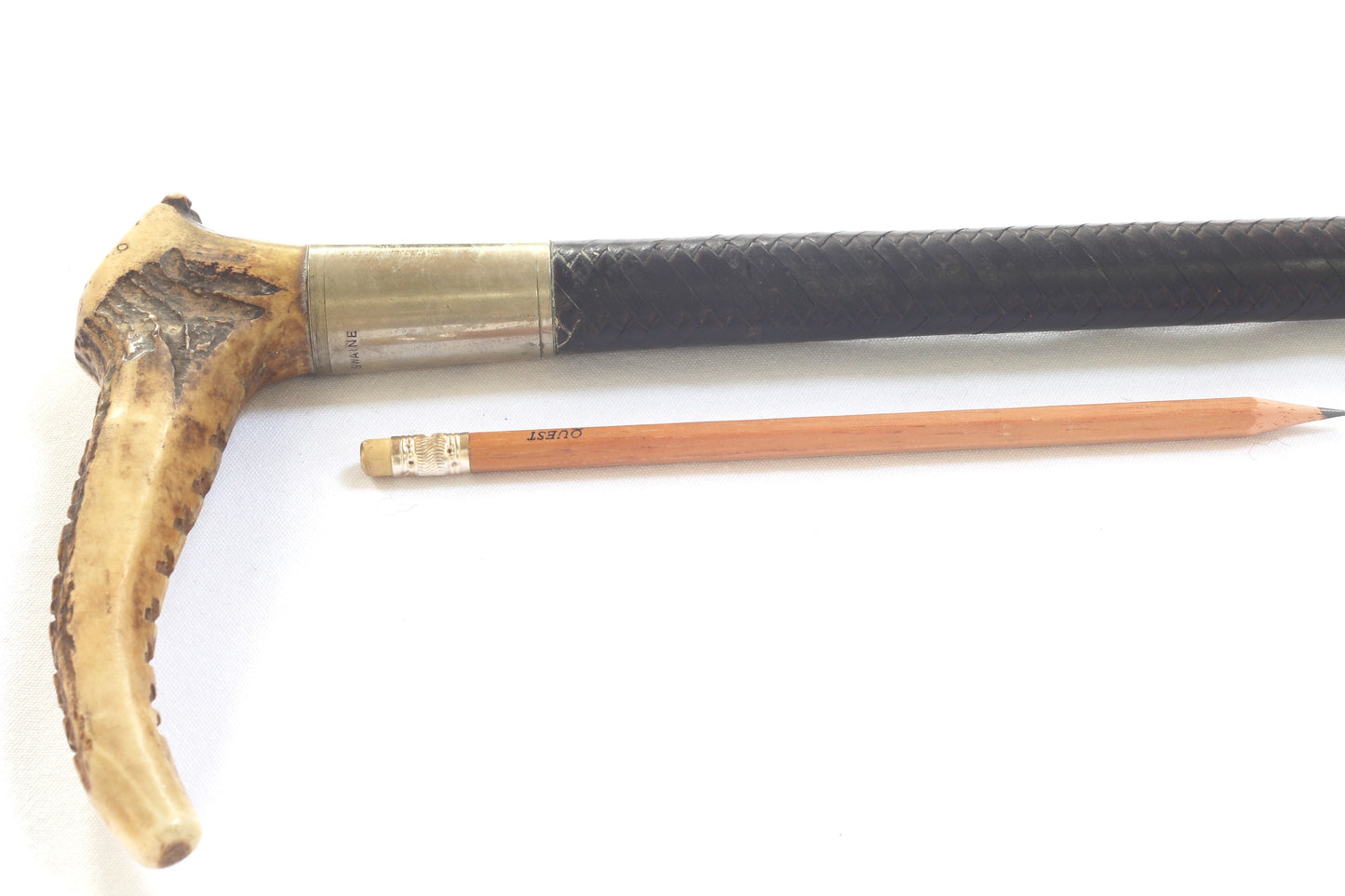 Swaine & Adeney Gents Leather Hunting Whip or Crop