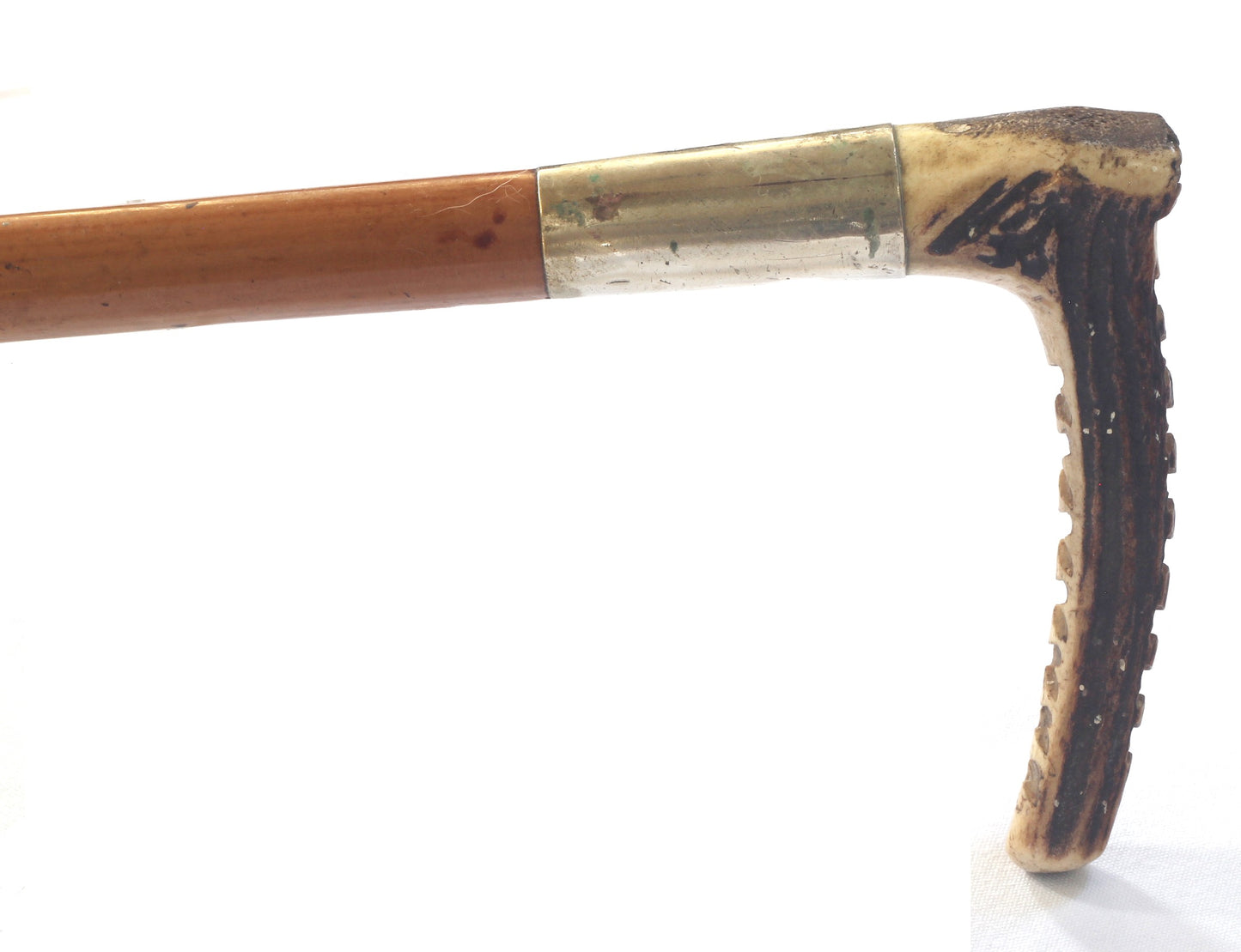 Vintage Malacca Hunting Whip with Thong - w1863