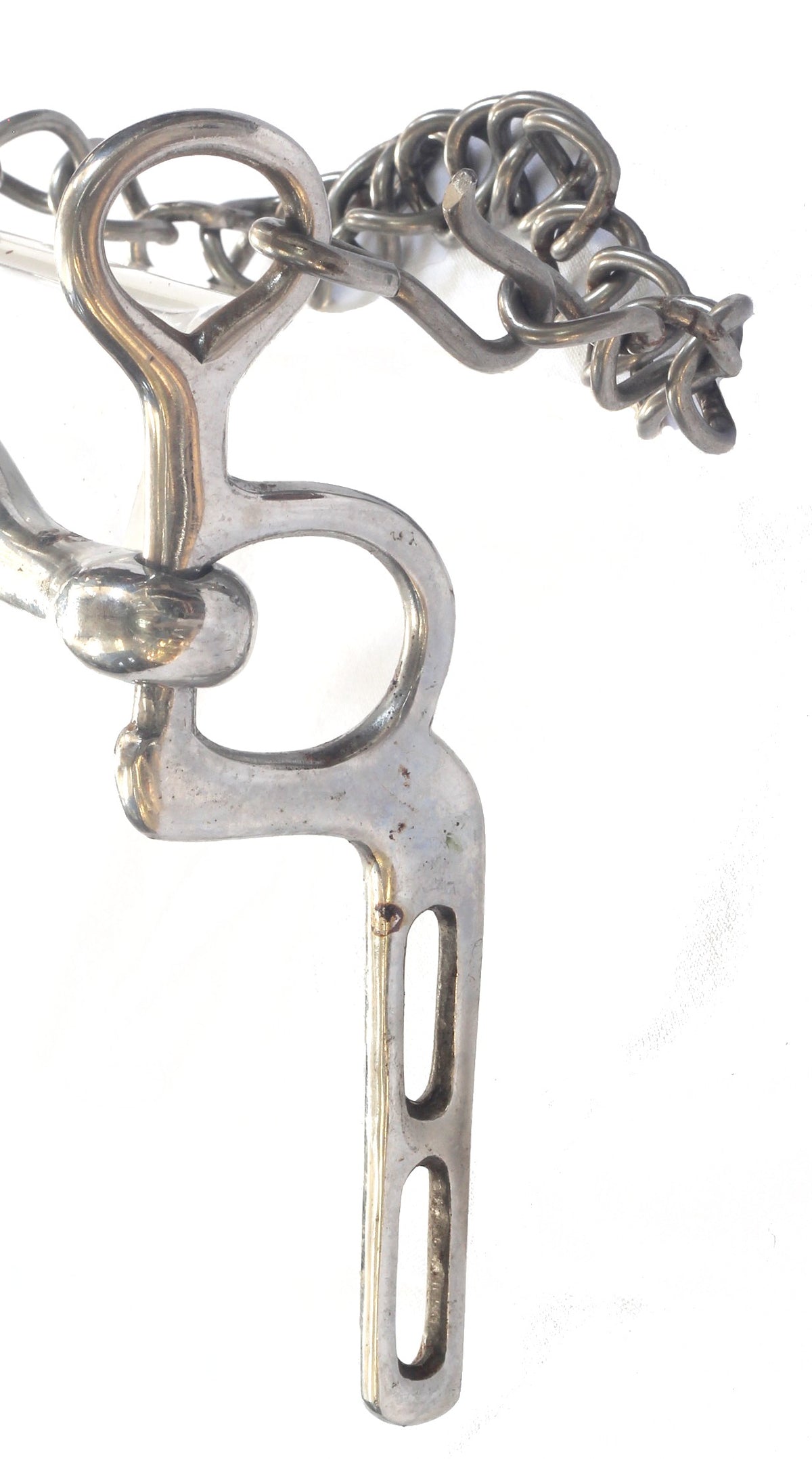 Stainless Steel Elbow / Military Port Mouth Bit 5.5"
