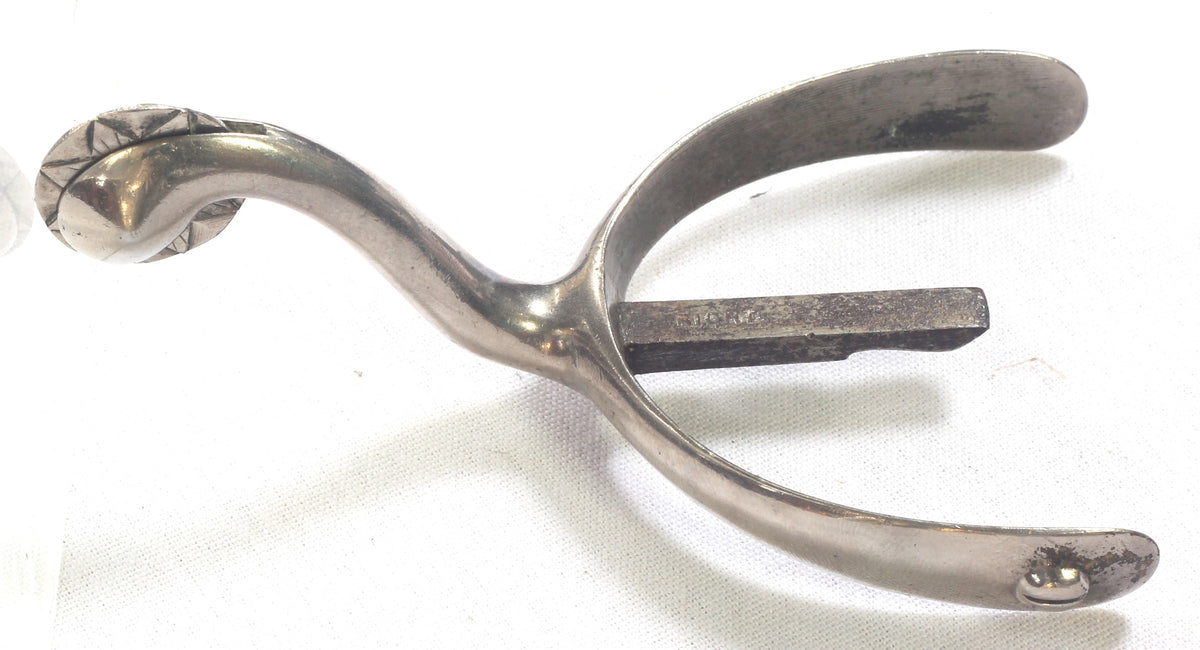 Pair of Swan Necked Mess Dress Box Spurs