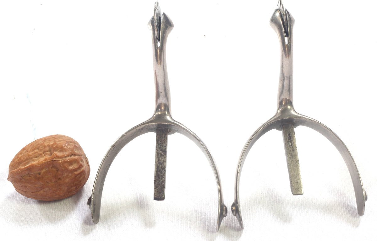 Pair of Swan Necked Mess Dress Box Spurs