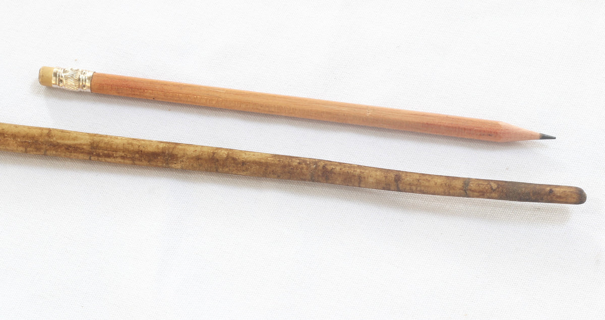 African Tribal Hide Whip or Sjambok or Litupa with Wire Decoration