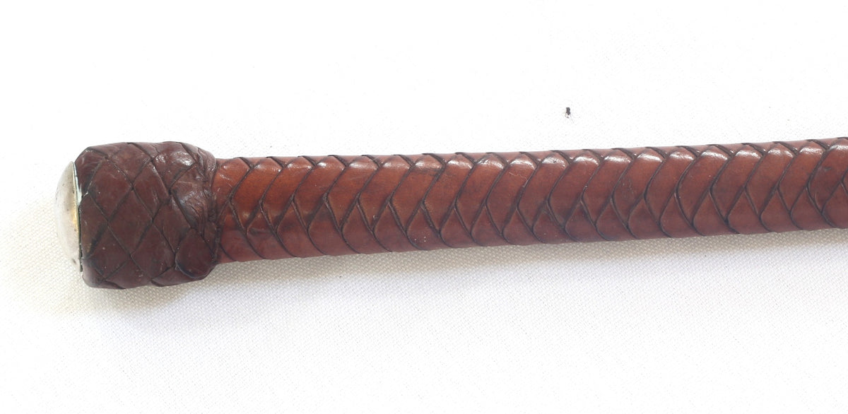 Vintage Leather Riding or Jumping Whip or Crop