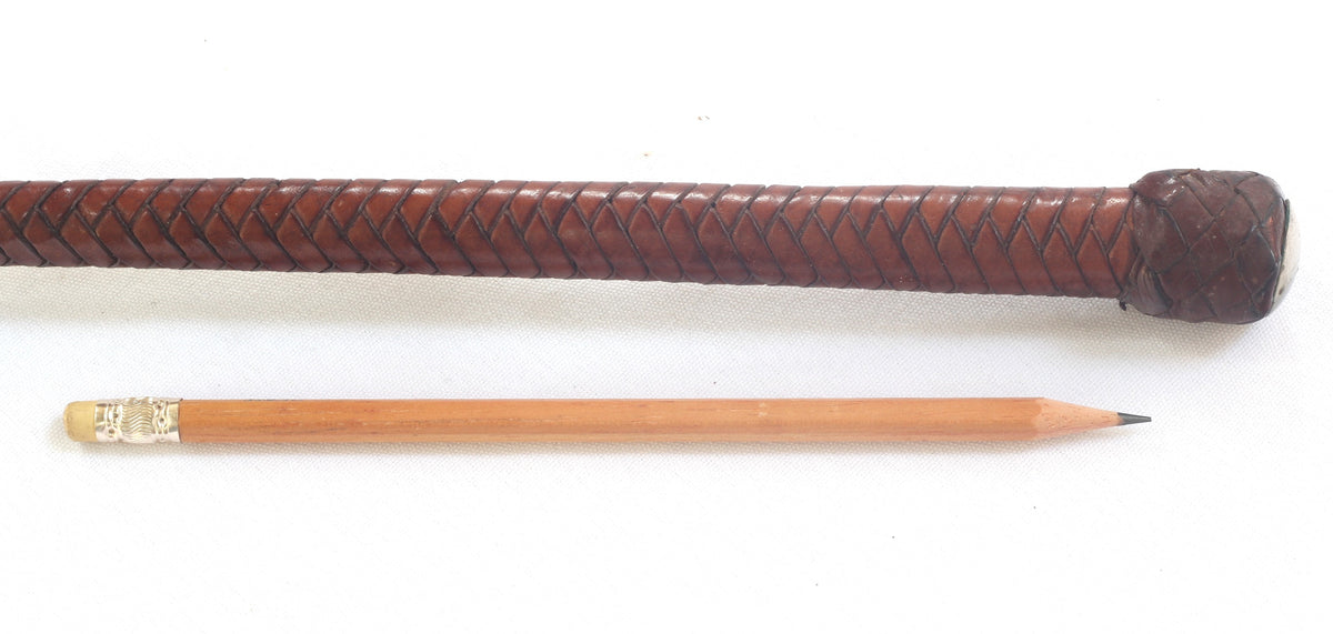 Vintage Leather Riding or Jumping Whip or Crop