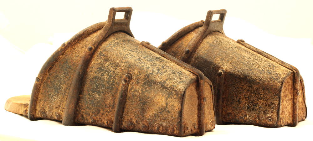 A Pair of 18th Century Spanish Stirrups